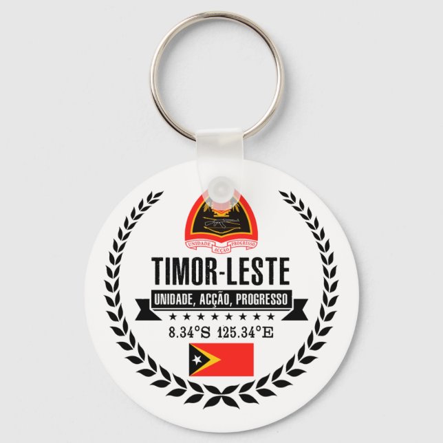 East Timor Keychain (Front)