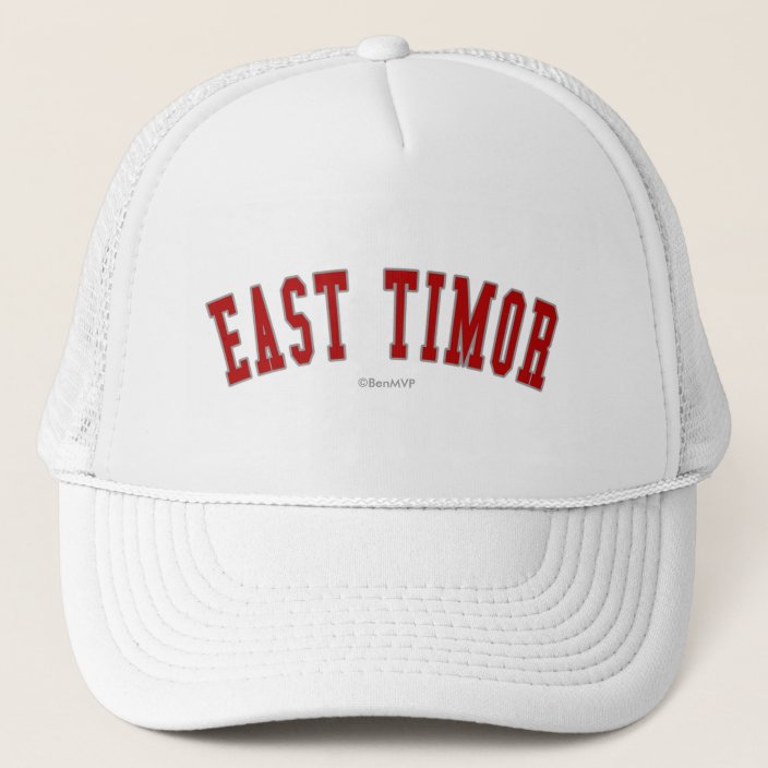 East Timor Mesh Hat