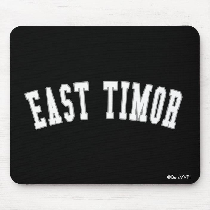 East Timor Mouse Pad