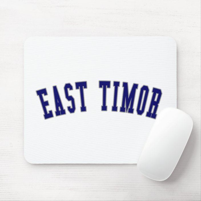 East Timor Mousepad