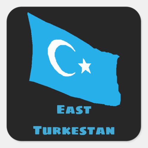 East Turkestan Flag Sticker