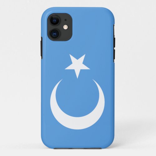 East Turkestan Uyghur Flag iPhone 11 Case