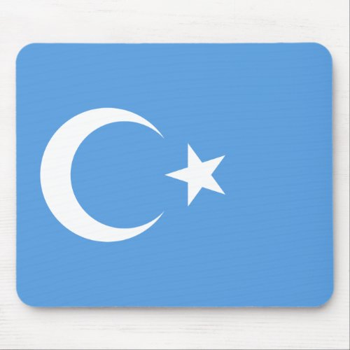 East Turkestan Uyghur Flag Mouse Pad