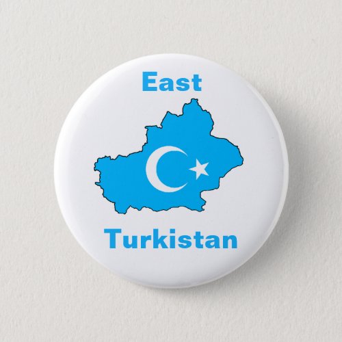 East Turkistan Button