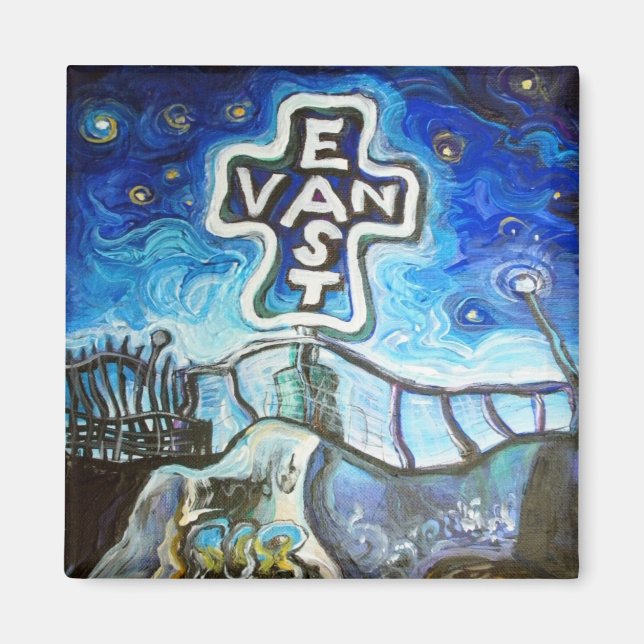 East Van Cross Magnet (Front)