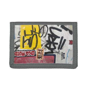 East Village Graffiti Trifold Wallet