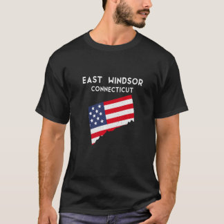 East Windsor Connecticut USA State America Travel  T-Shirt