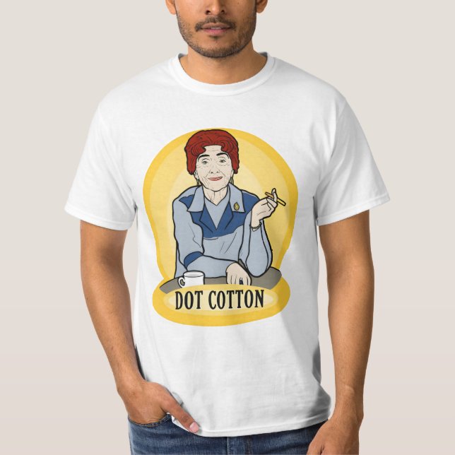 Eastenders Dot Cotton retro T-Shirt (Front)