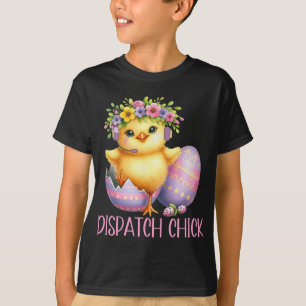 Easter 911 Dispatcher Gift Police Dispatch Thin Go T-Shirt