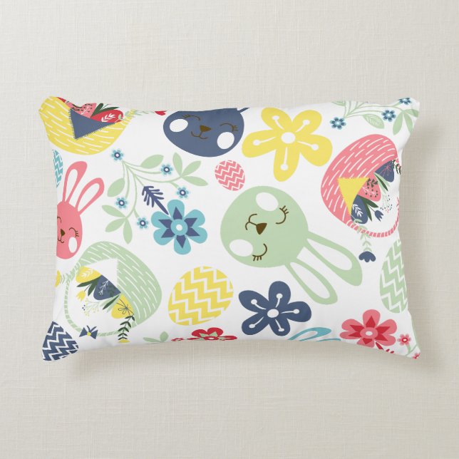 Easter  accent pillow (Front)