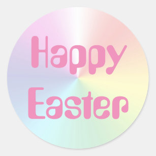 Easter Amelia Rainbow Shimmer Sticker by Janz