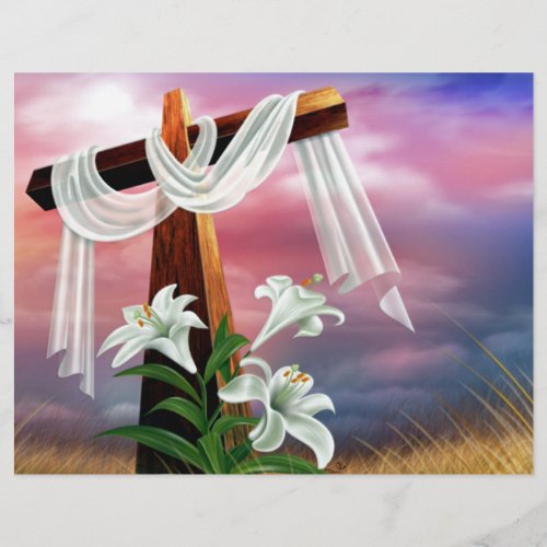 Easter and Palm Sunday Crosses and Scenes Flyer