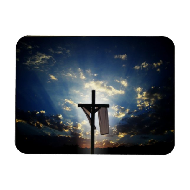 Easter and Palm Sunday Crosses and Scenes Magnet (Horizontal)
