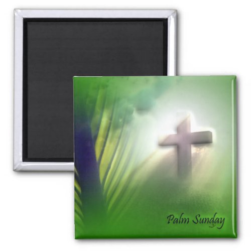 Easter and Palm Sunday Crosses and Scenes Magnet