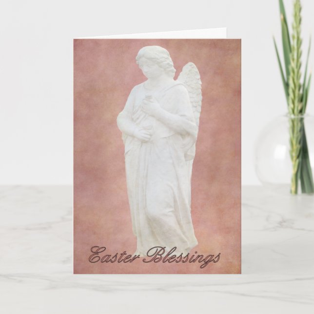 Easter Angel Holiday Card (Front)