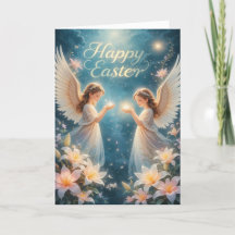 Easter Angels and Light Inspirational Spiritual