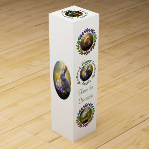 Easter Animals Wine Box
