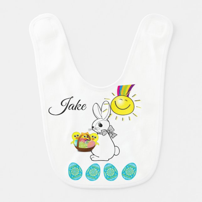 Easter Baby Bib (Front)