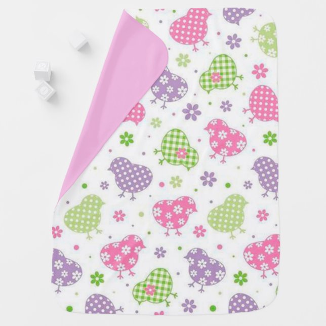 Easter Baby Blanket (In Situ)