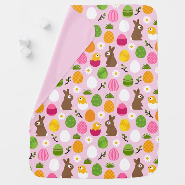 Easter Baby Blanket (In Situ)