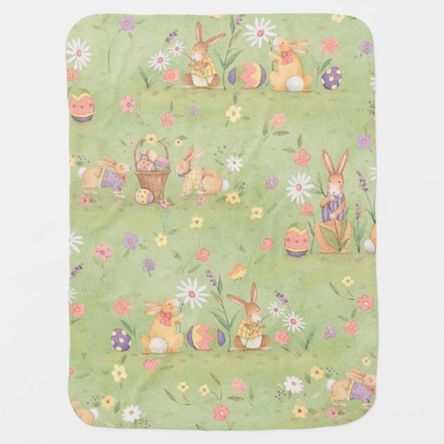 Easter Baby Blanket (Front)