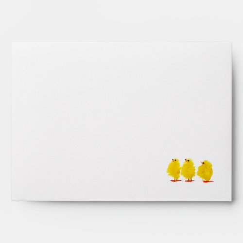 Easter baby chicks Envelope