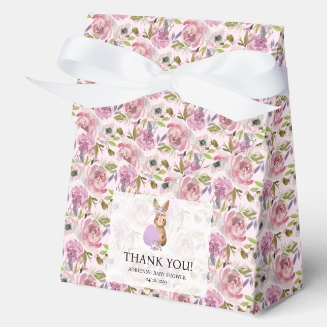 Easter Baby Shower  Favor Boxes (Front)