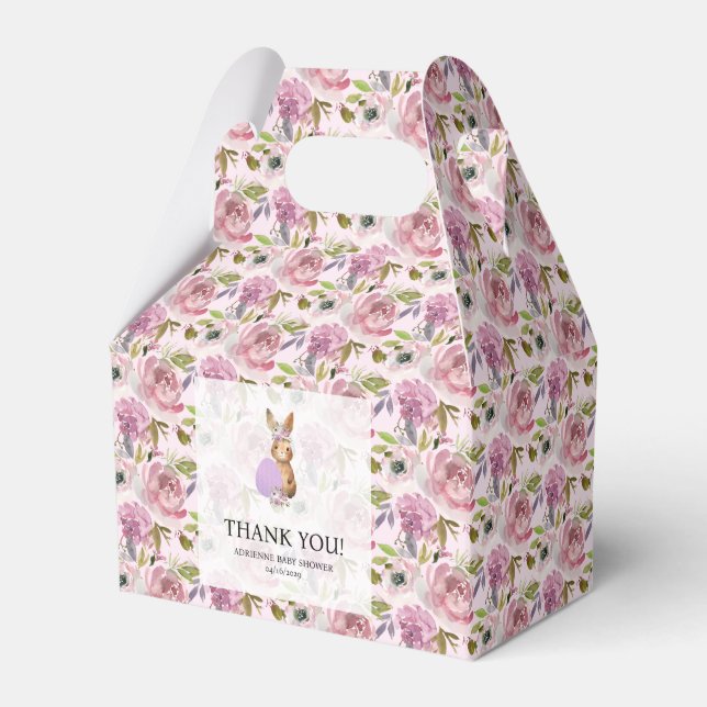 Easter Baby Shower  Favor Boxes (Front Side)