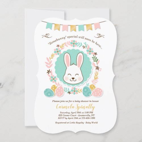 Easter Baby Shower Invitation