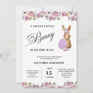 Easter Baby Shower Invitation