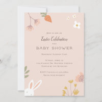 Easter Baby Shower Invitations