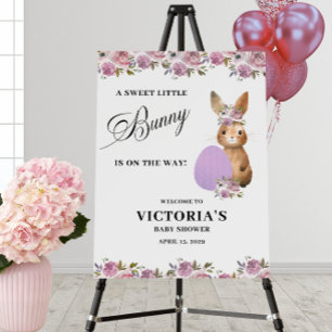 Easter Baby Shower Welcome Foam Board