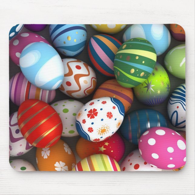 Easter Background Mouse Pad (Front)