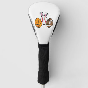 Easter Balls Basketball Baseball Football Boys Kid Golf Head Cover