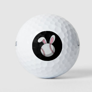Easter Baseball Bunny Cute Rabbit Ears Golf Balls