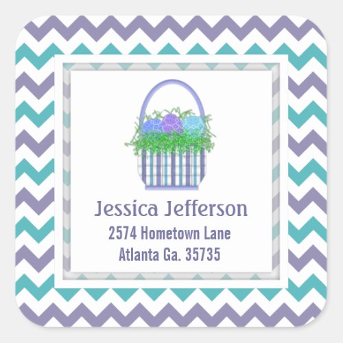 Easter Basket Address Stickers