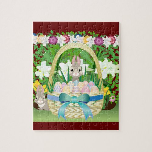 Easter Basket Jigsaw Puzzle