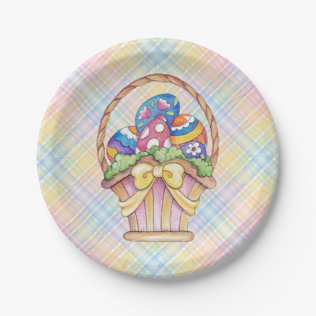 Easter Basket - Paper Plates (Front)