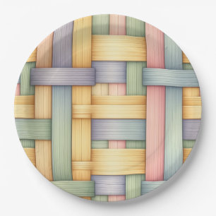 Easter Basket Paper Plates