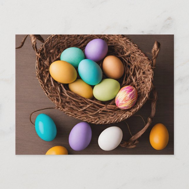 Easter Basket  Postcard (Front)