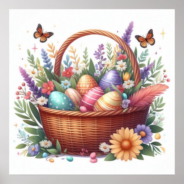 Easter Basket Poster (Front)