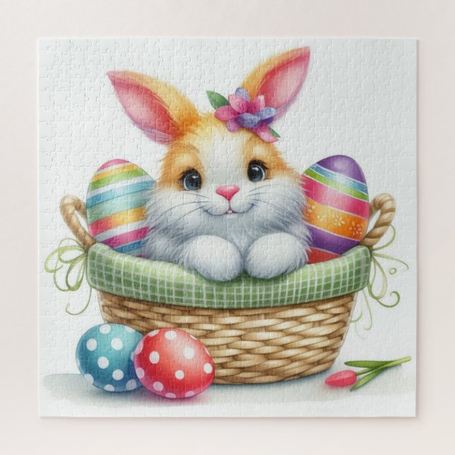 Easter Basket Puzzle (Vertical)