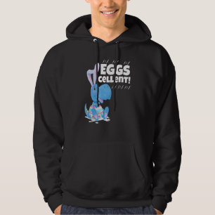 Easter Basket Stuffers Kids Cute Rex Bunny Egg Egg Hoodie