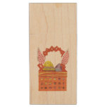 Easter Basket Wooden Pendrive Wood Flash Drive
