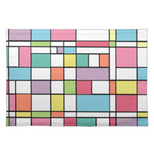 Easter Bauhaus Cloth Placemat
