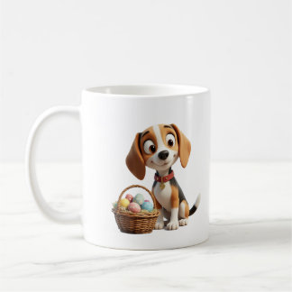 easter beagle coffee mug