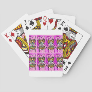 EASTER BEAGLE POKER CARDS
