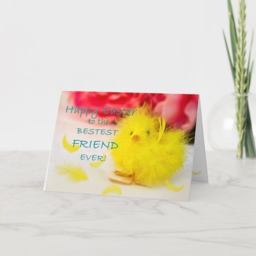 EasterBest Friend _ Chick Holiday Card