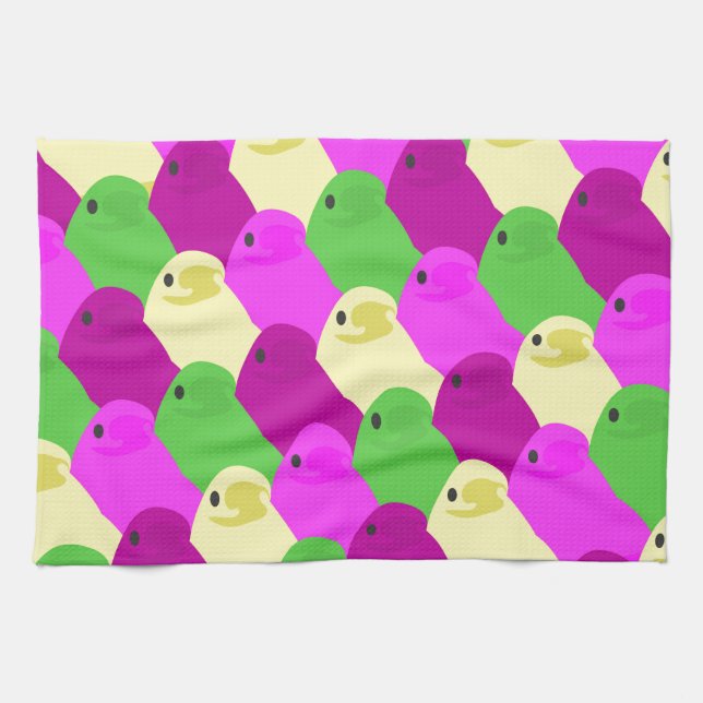 easter bird candy towel (Horizontal)