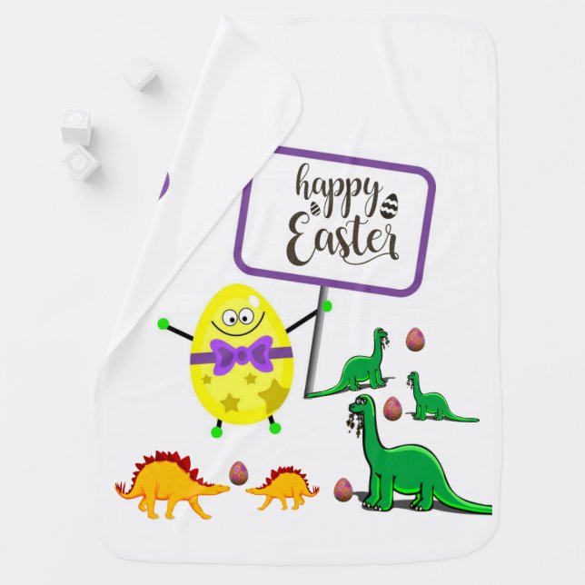 Easter Blanket Dinosaur (In Situ)